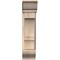 Ekena Millwork Balboa Traditional Smooth Bracket w/ Offset Brace, Douglas Fir, 7 1/2"W x 20"D x 32"H BKT0806X20X32BOA01SDF - alternate 3